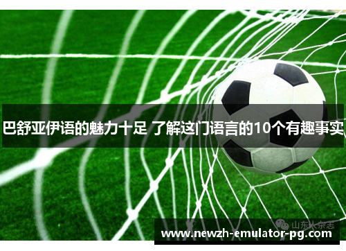 巴舒亚伊语的魅力十足 了解这门语言的10个有趣事实
